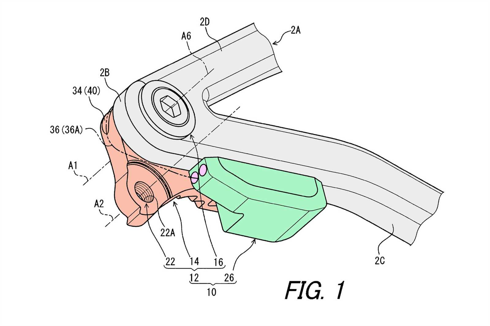 shimano rear derailleur parts diagram