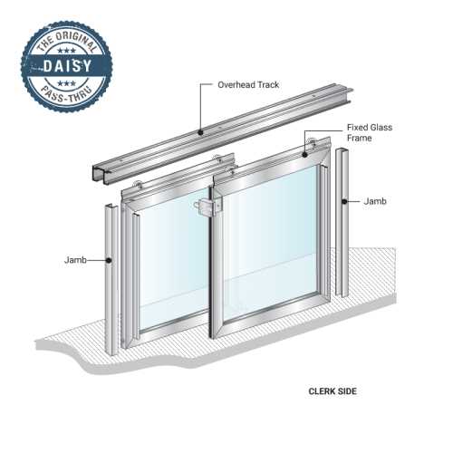 sliding window parts diagram