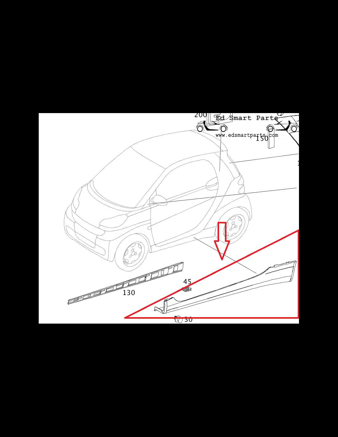 smart car parts diagram