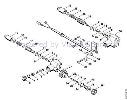 stihl re 110 plus parts diagram