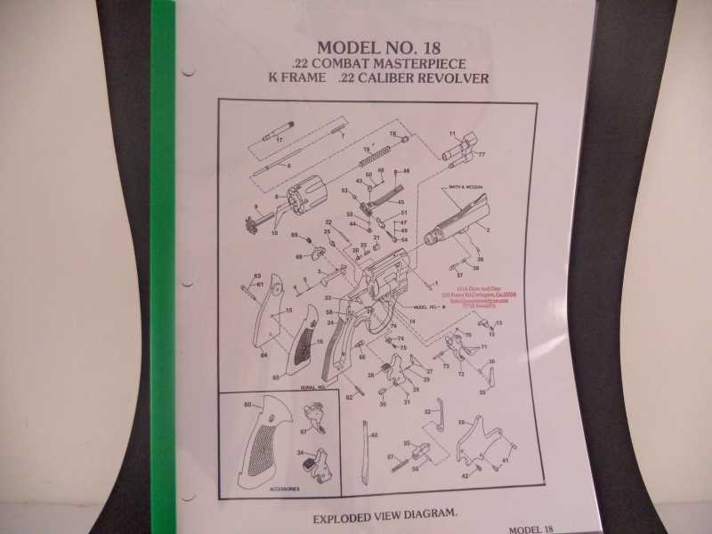 smith wesson revolver parts diagram