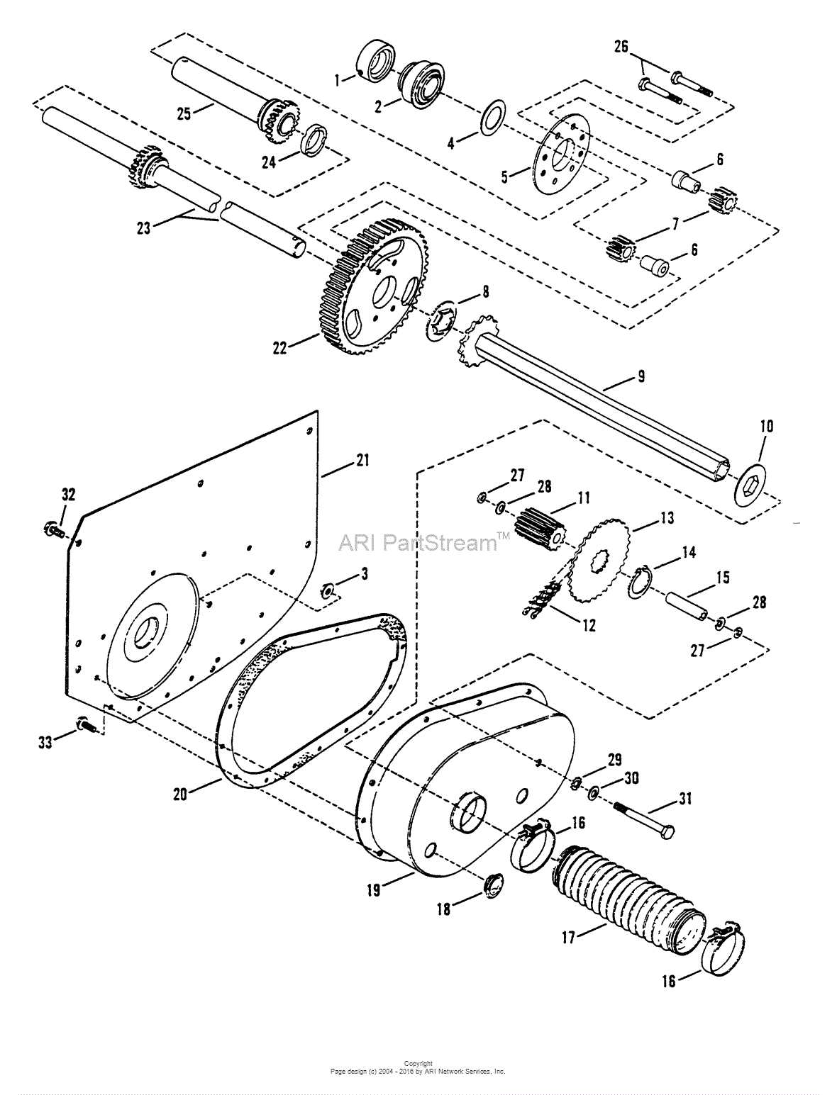 snapper lawn mower parts diagram