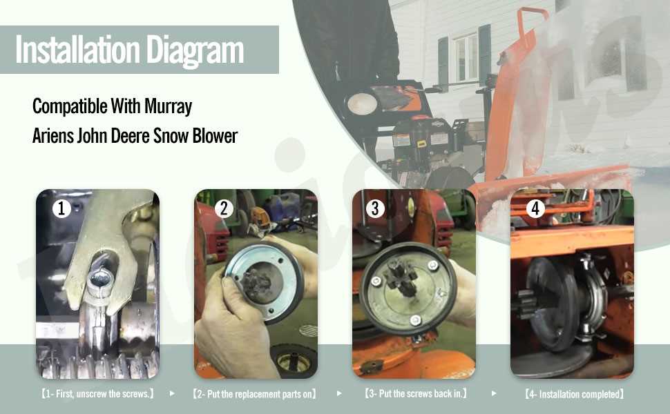 snow blower ariens snowblower parts diagram