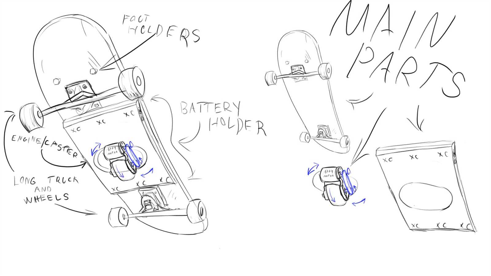 snowboard parts diagram