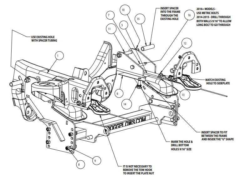 snowdogg parts diagram