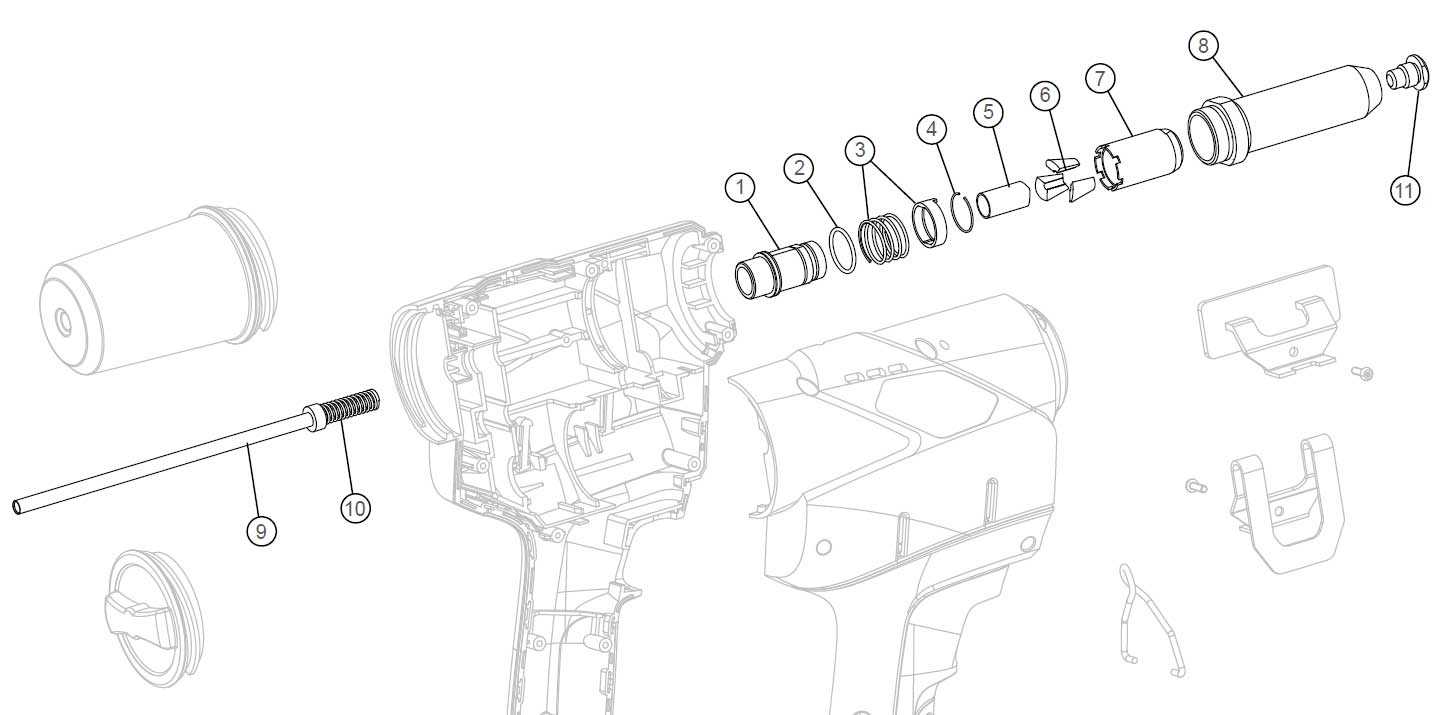 rivet gun parts diagram