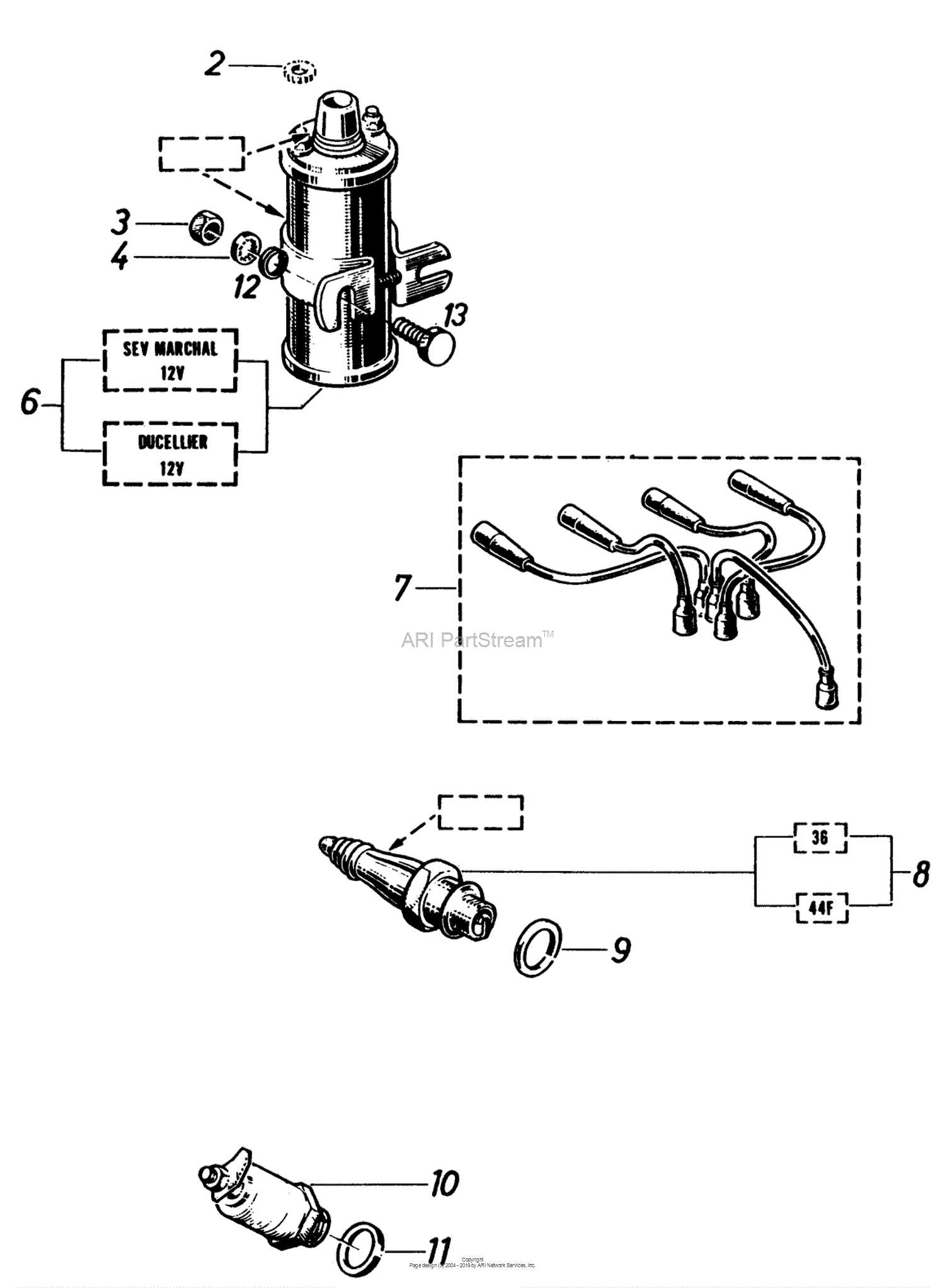 spark plug parts diagram