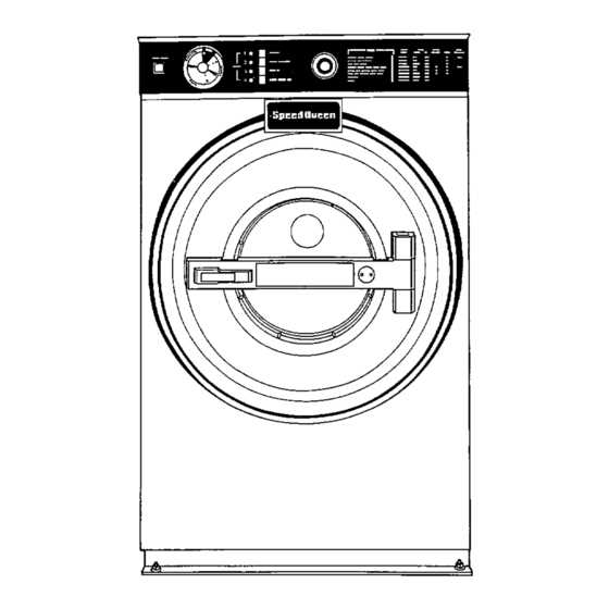 speed queen dryer parts diagram