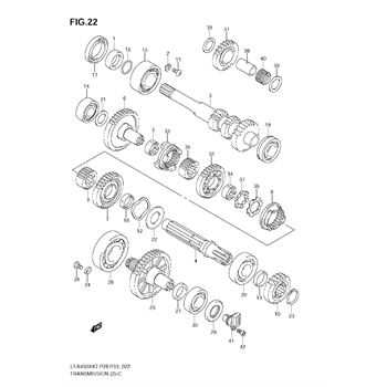 suzuki king quad 700 parts diagram