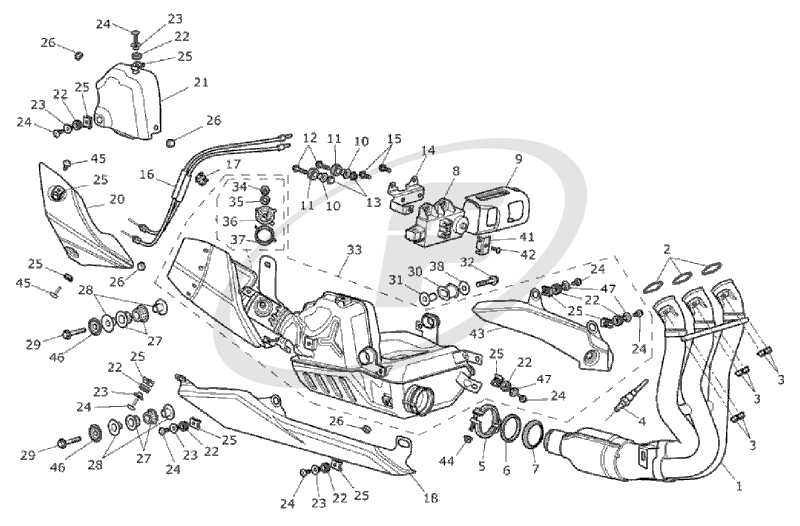 triumph oem parts diagram