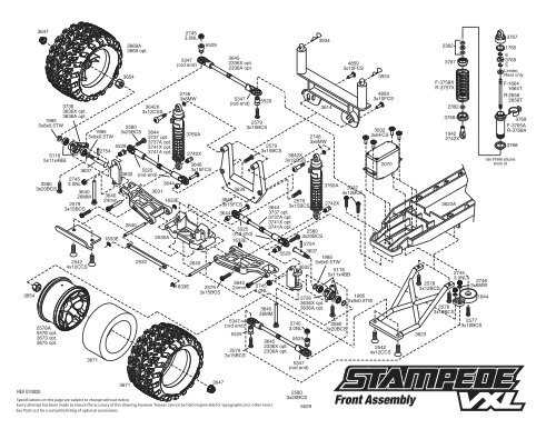 stampede parts diagram