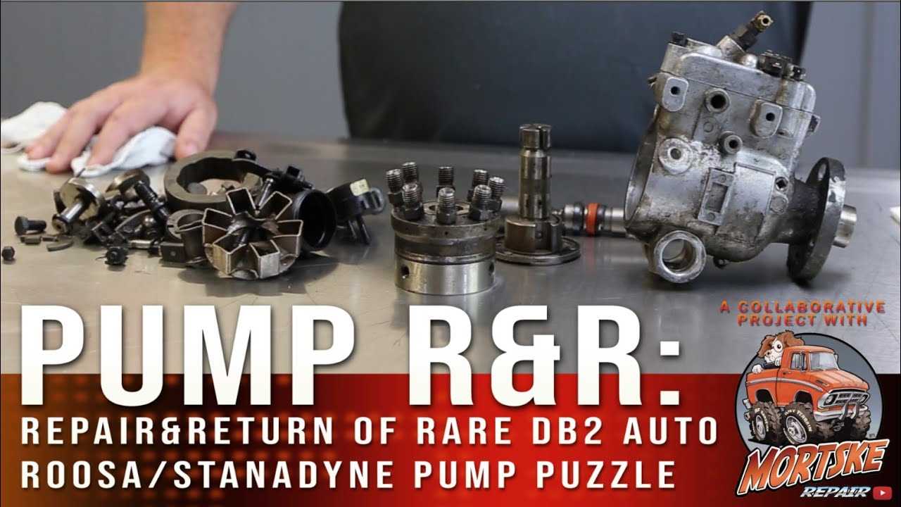 stanadyne db2 injection pump parts diagram