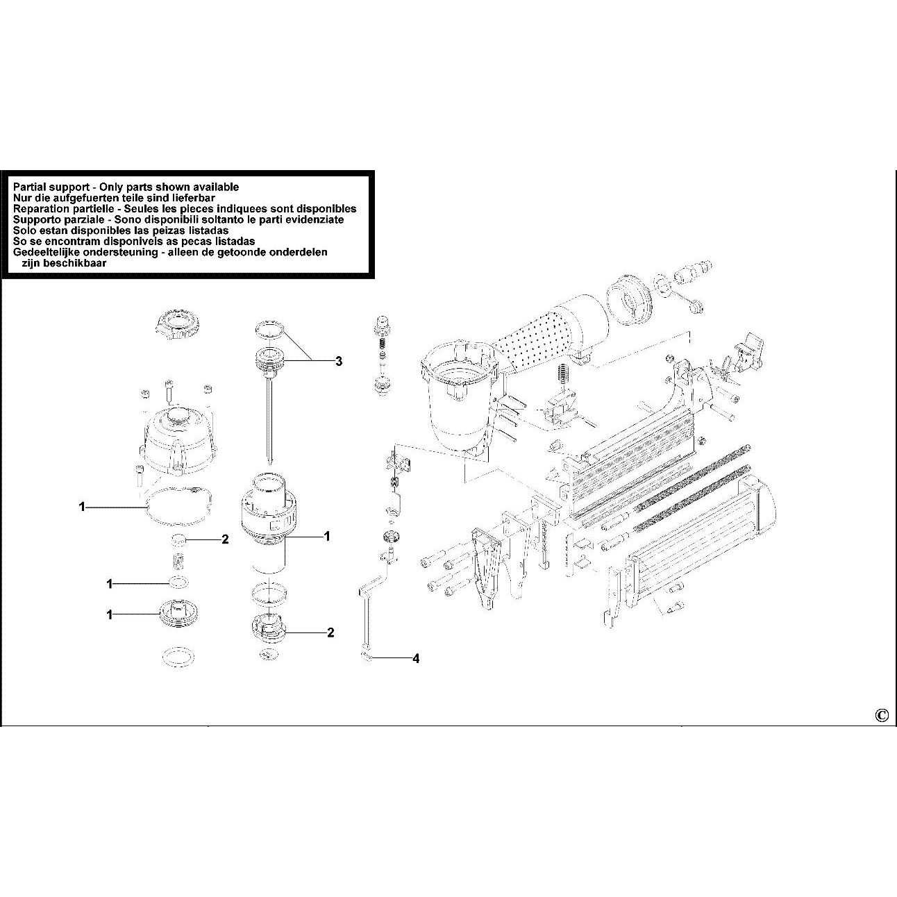 stanley tre550 parts diagram