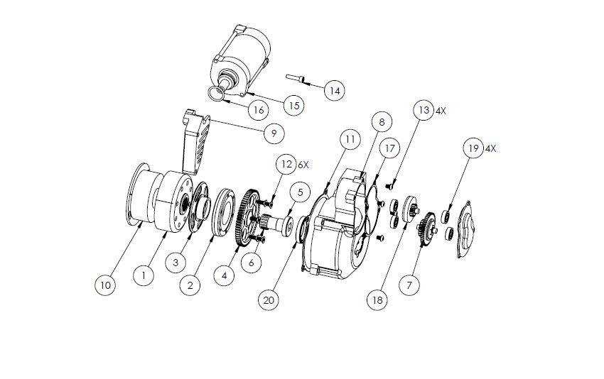 starter diagram parts