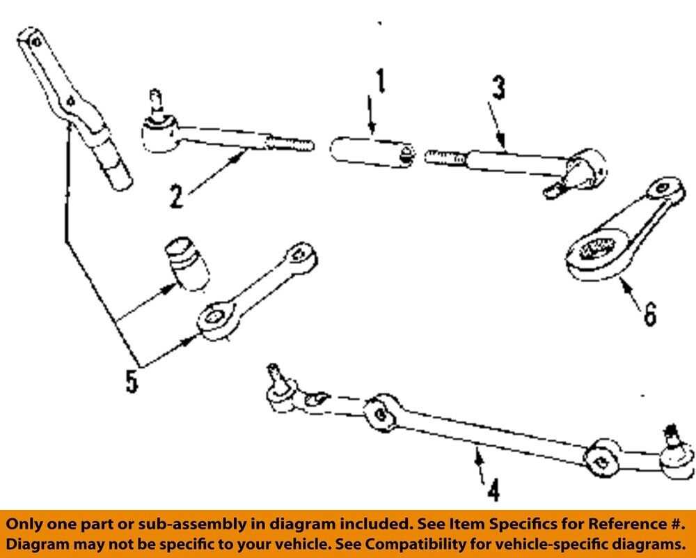 steering parts diagram