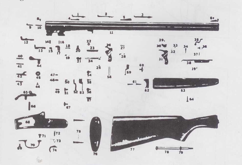 stevens 520 parts diagram