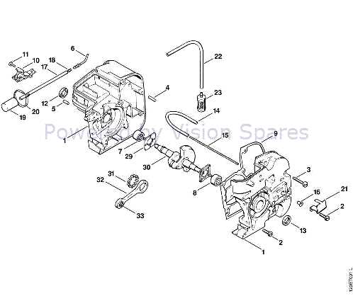 stihl 011av parts diagram