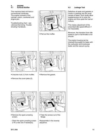 stihl 018 chainsaw parts diagram