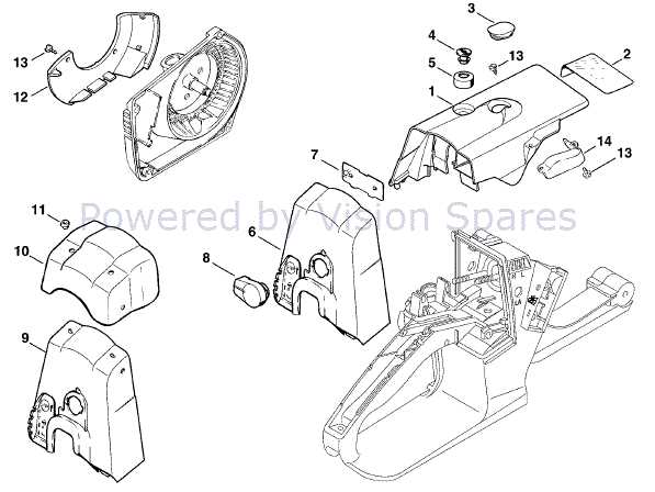 stihl 038 av parts diagram