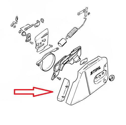 stihl 039 parts diagram