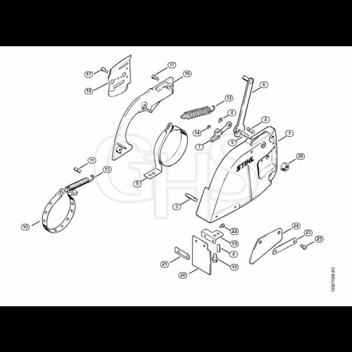 stihl 056 parts diagram