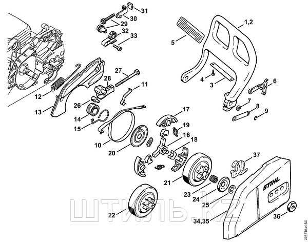 stihl 311y parts diagram