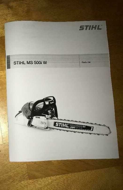 stihl 461 parts diagram