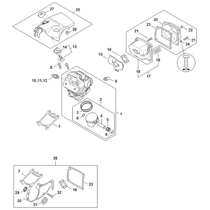 stihl 500i parts diagram