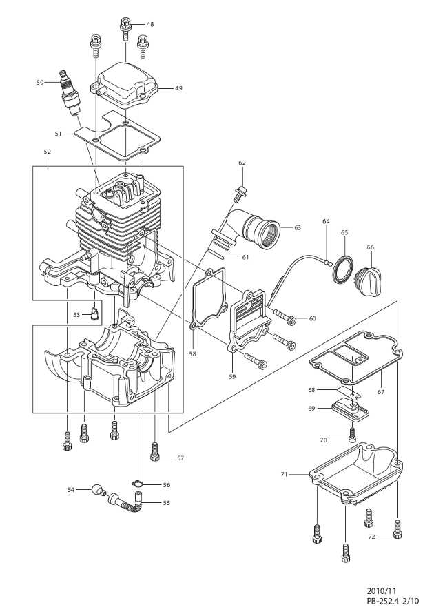 stihl backpack blower parts diagram