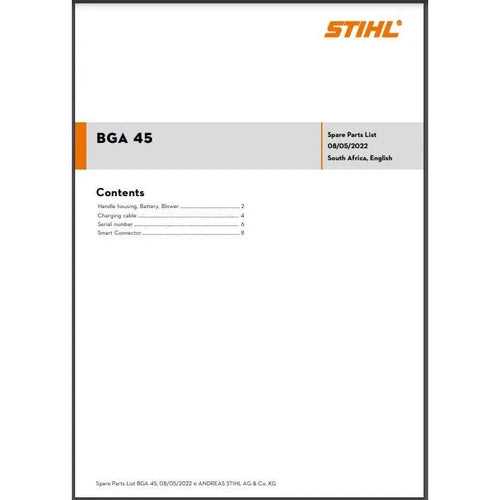 stihl bg 50 replacement parts diagram