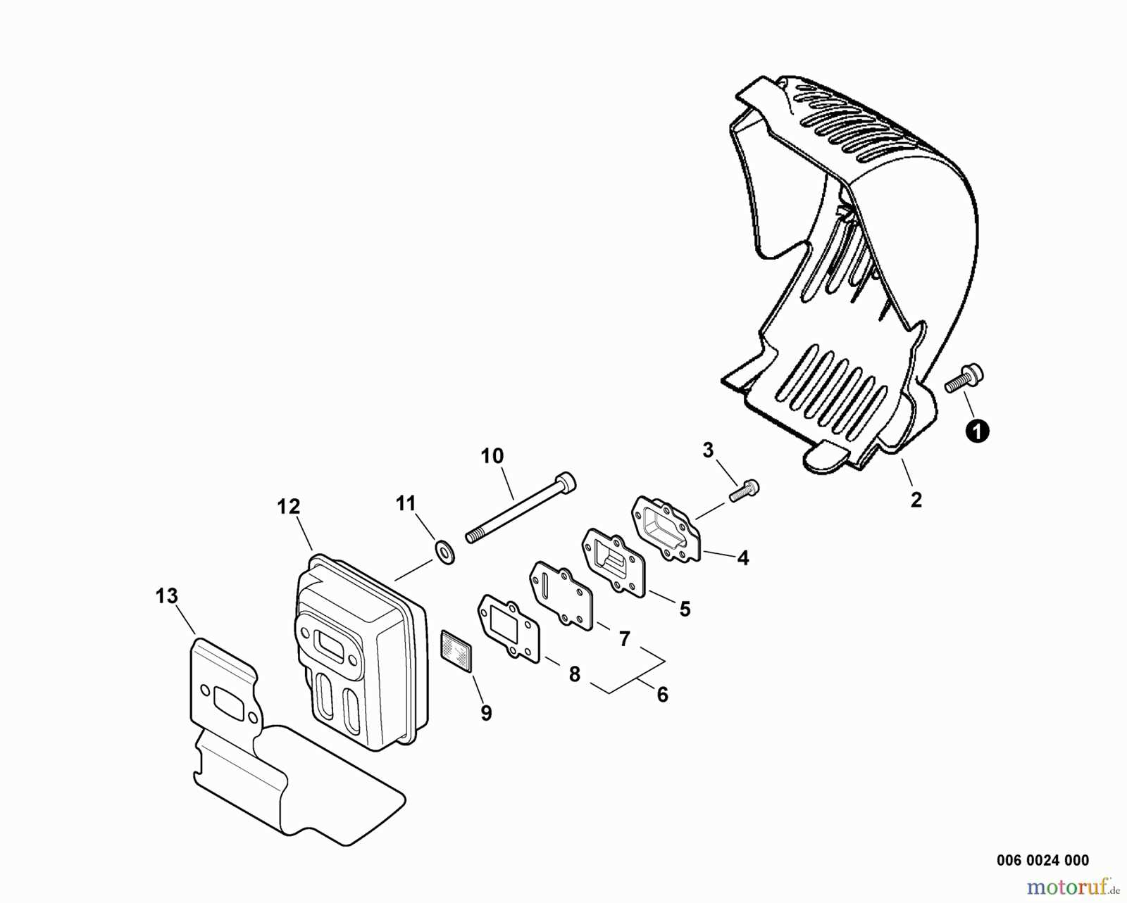 stihl br350 parts diagram