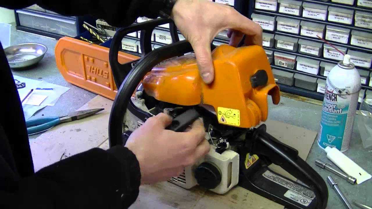 stihl chainsaw diagrams parts