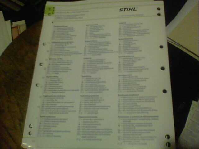 stihl fs 220 parts diagram