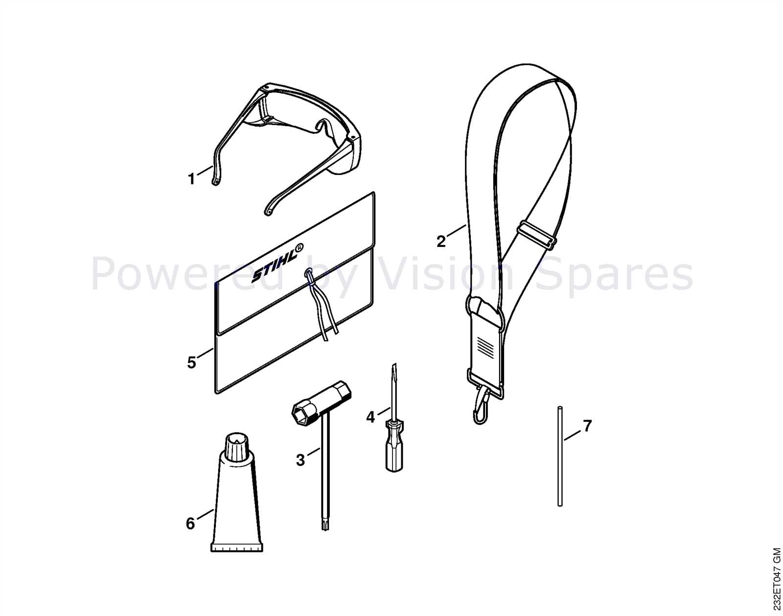 stihl fs 38 parts diagram