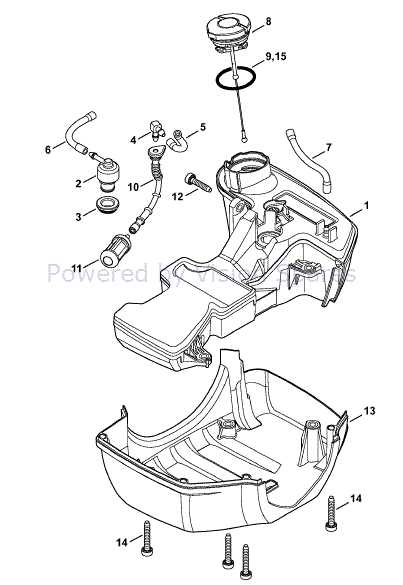 stihl fs 460 parts diagram