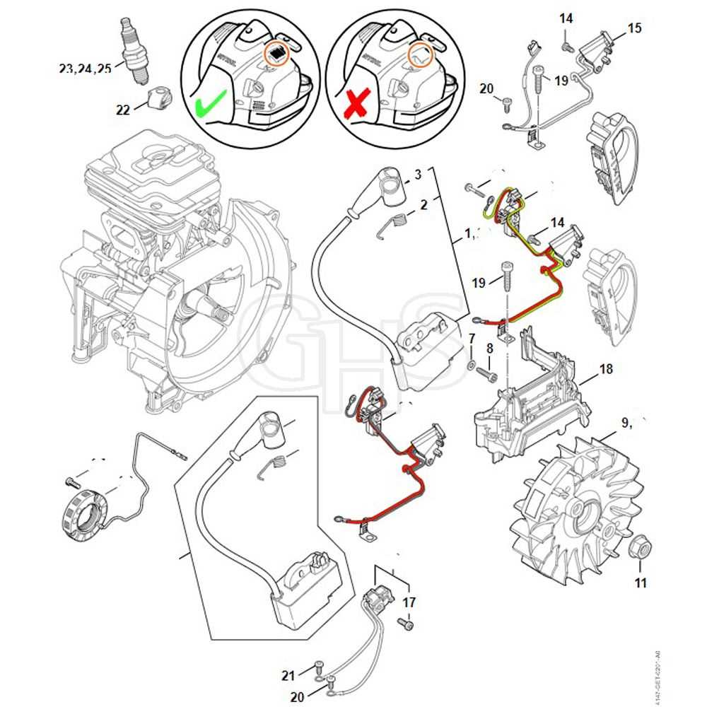 stihl fs 460 parts diagram