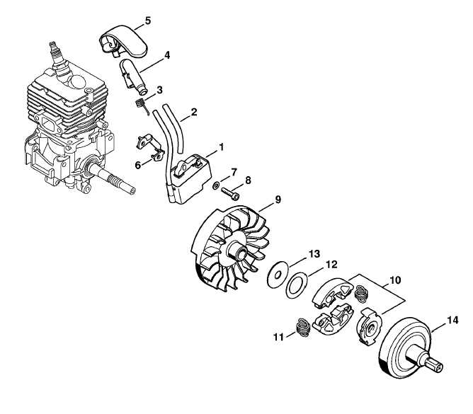 stihl fs 55 parts diagram