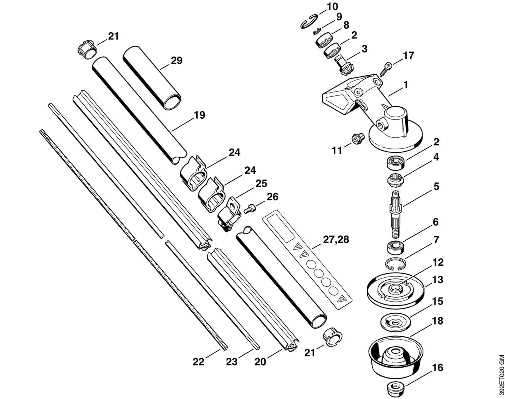 stihl fs 80 av parts diagram