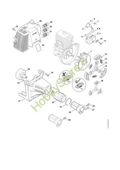 stihl fs 80 parts diagrams