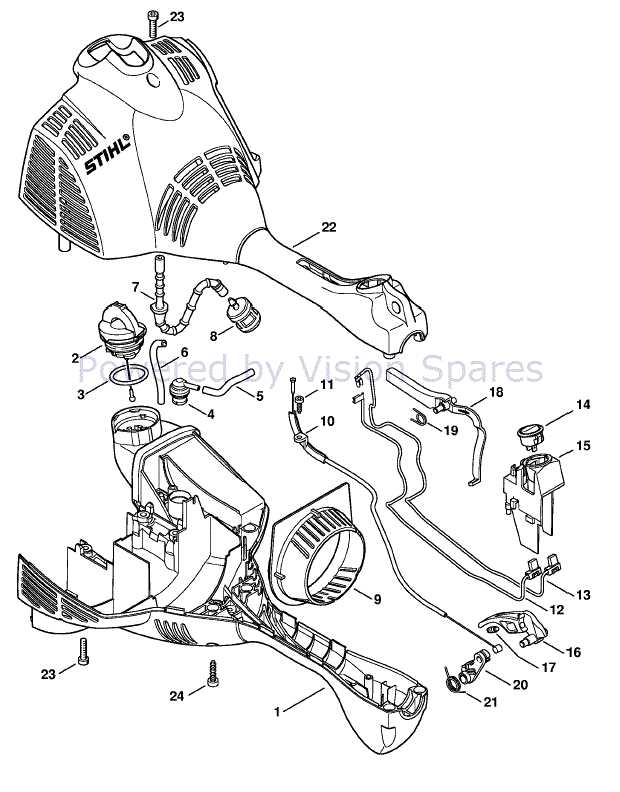 stihl fs40c parts diagram