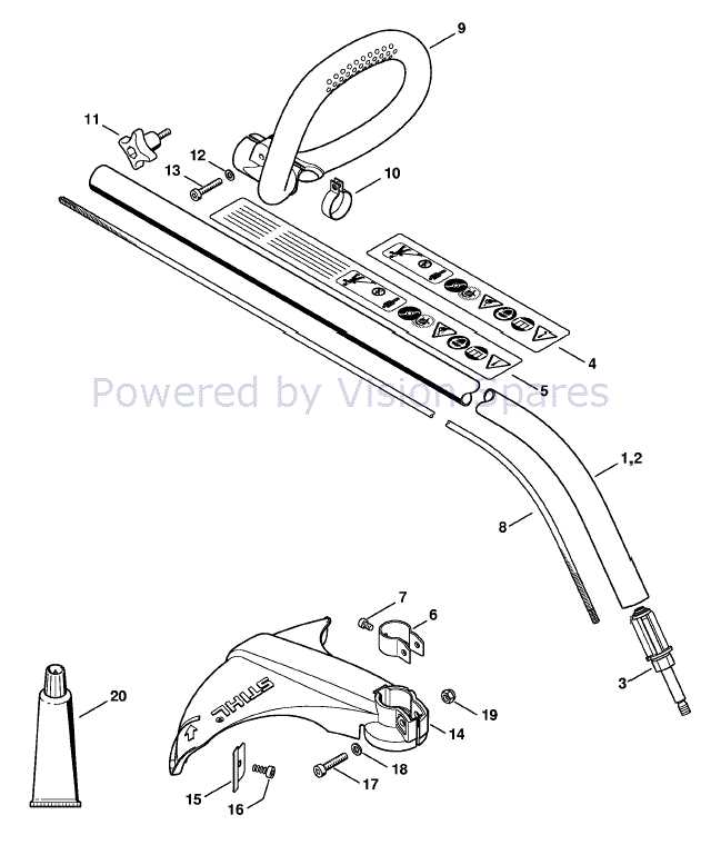 stihl fs40c parts diagram