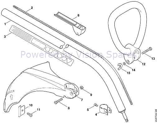 stihl fs45 trimmer parts diagram