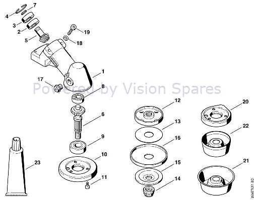 stihl fs450 parts diagram