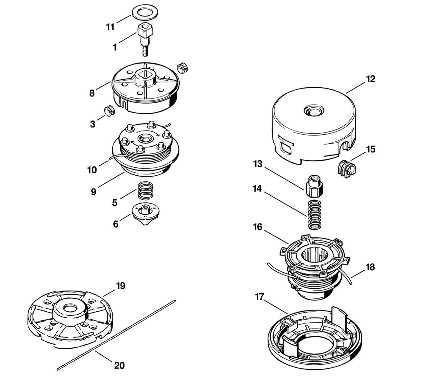 stihl fs76 parts diagram