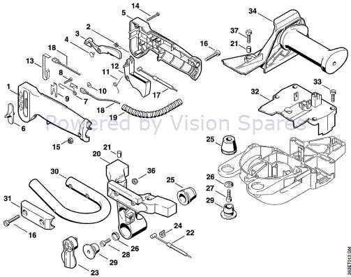 stihl fs76 parts diagram