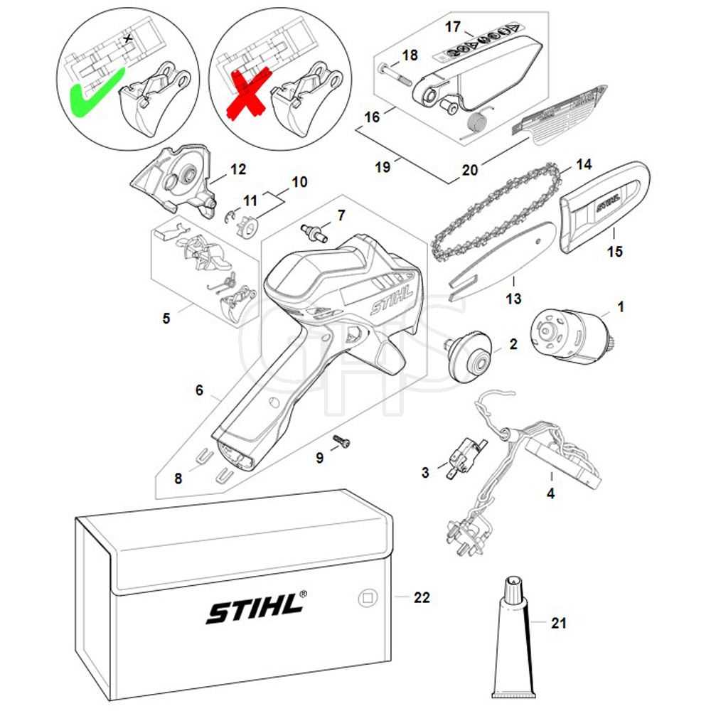 stihl gta 26 parts diagram