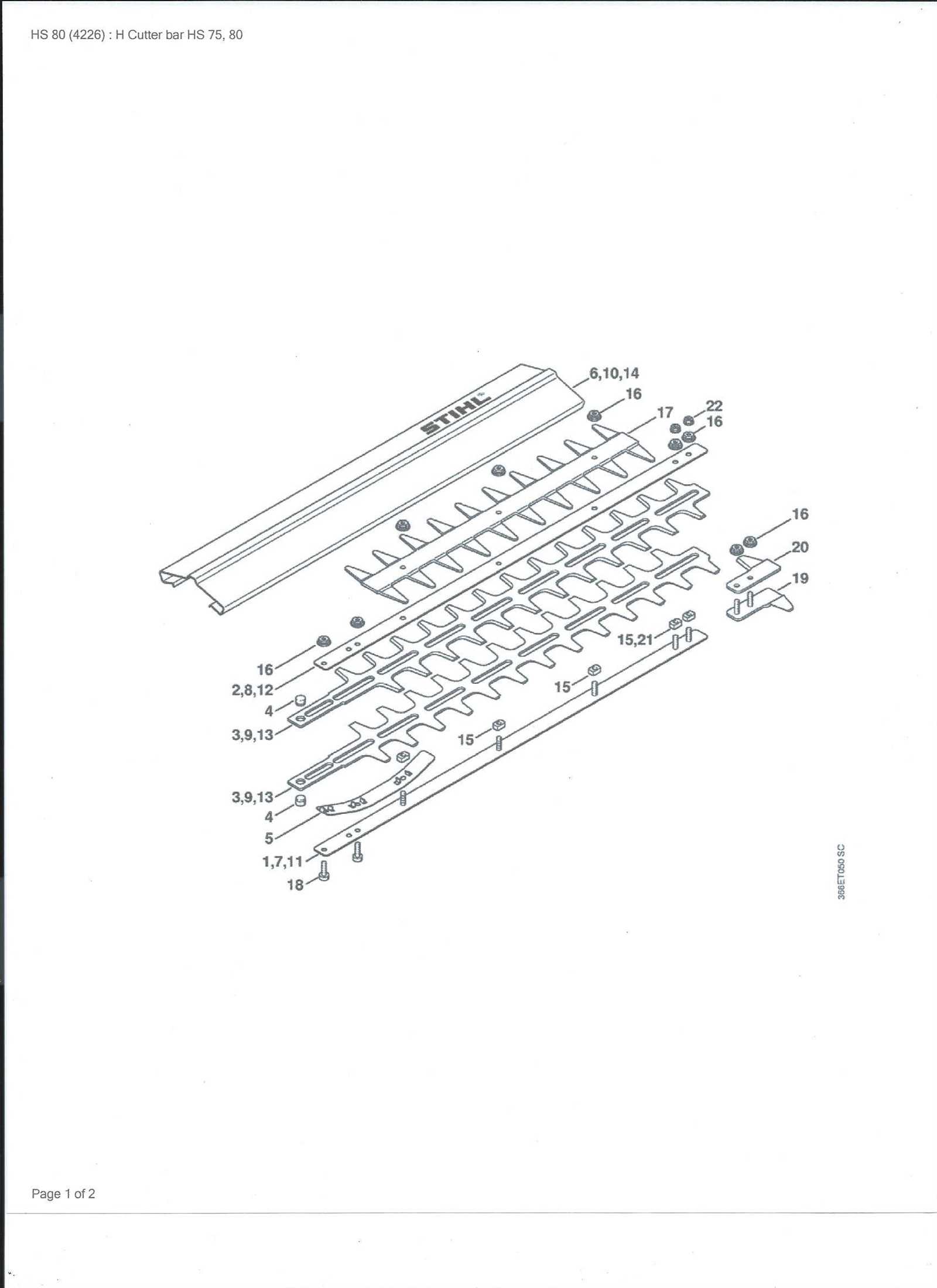 stihl hl km 135 parts diagram