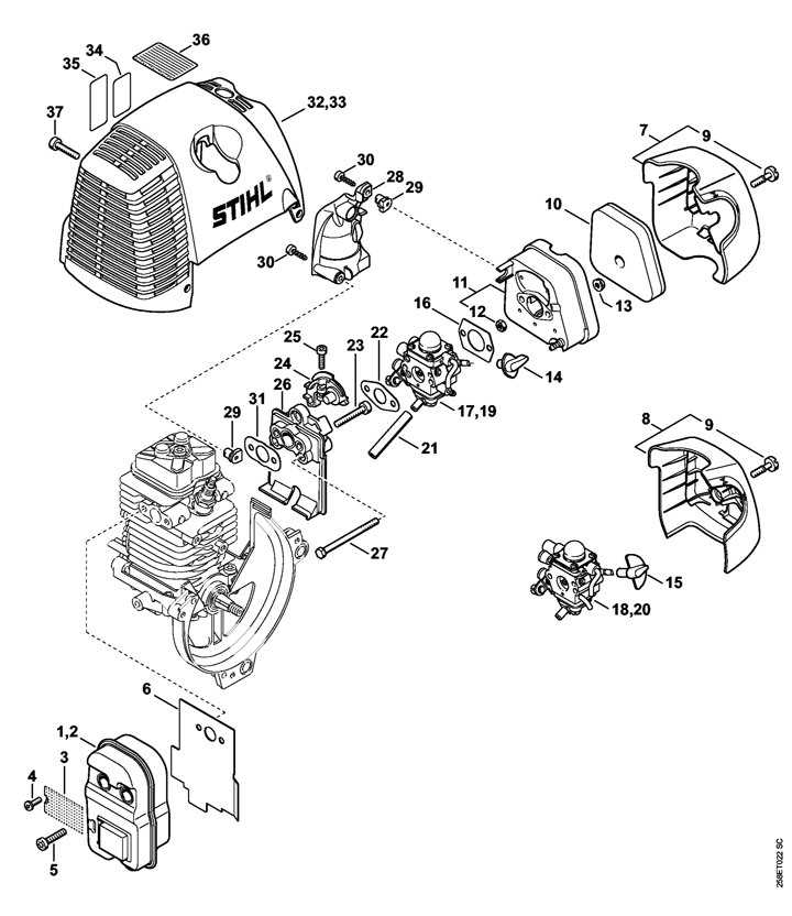 stihl hla 56 parts diagram