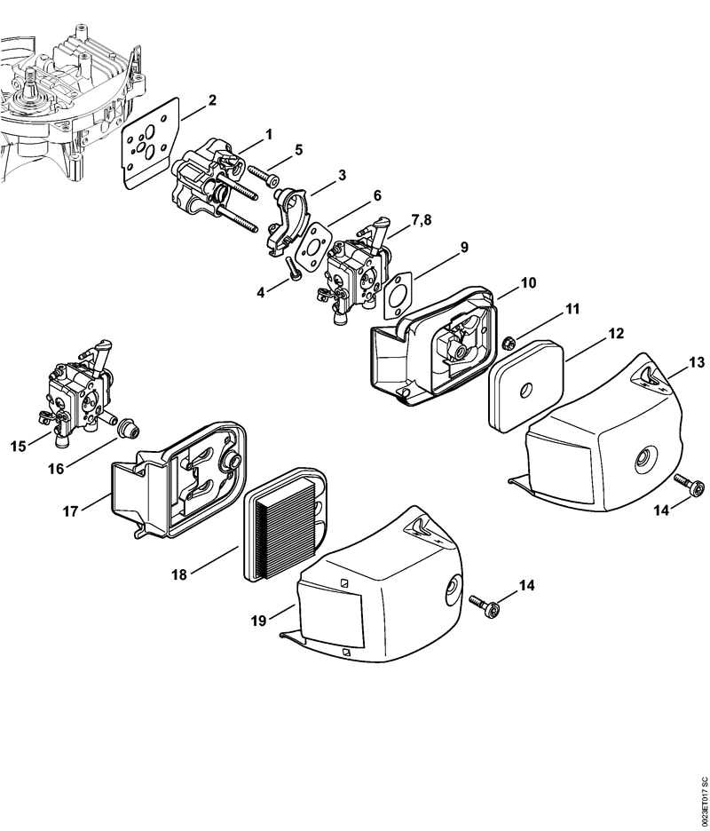 stihl hs82r parts diagram