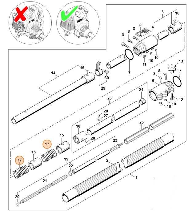 stihl ht 105 parts diagram